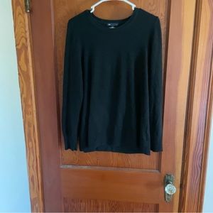 Gap crew neck black sweater size xl